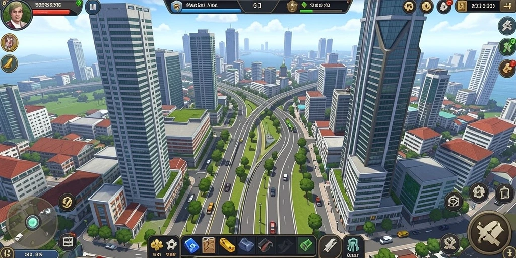 Tampilan awal yang menarik dan penuh warna.