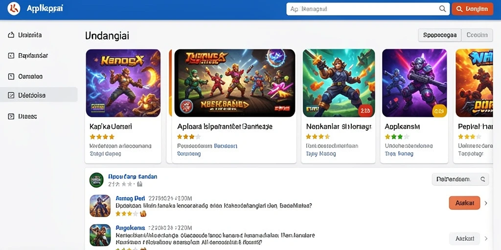 Tampilan antarmuka yang intuitif dan mudah dinavigasi.