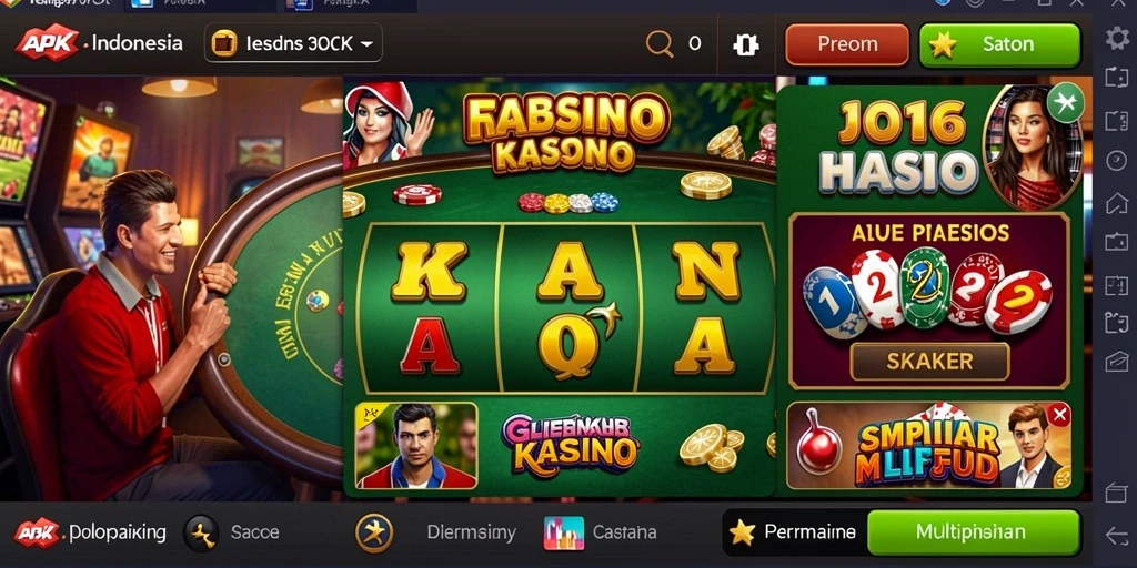Tampilan menarik dari permainan slot yang tersedia.