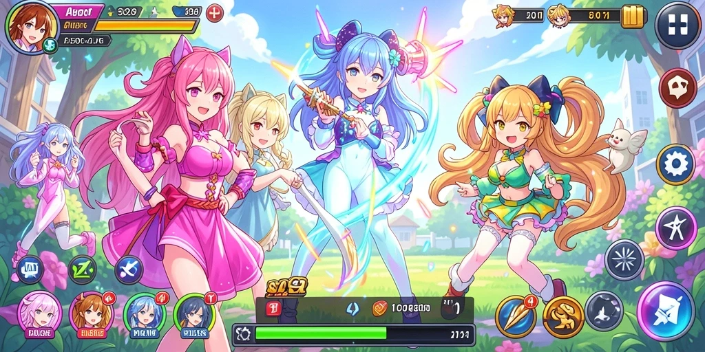 Tampilan awal game 8HHH yang menarik dan penuh warna.