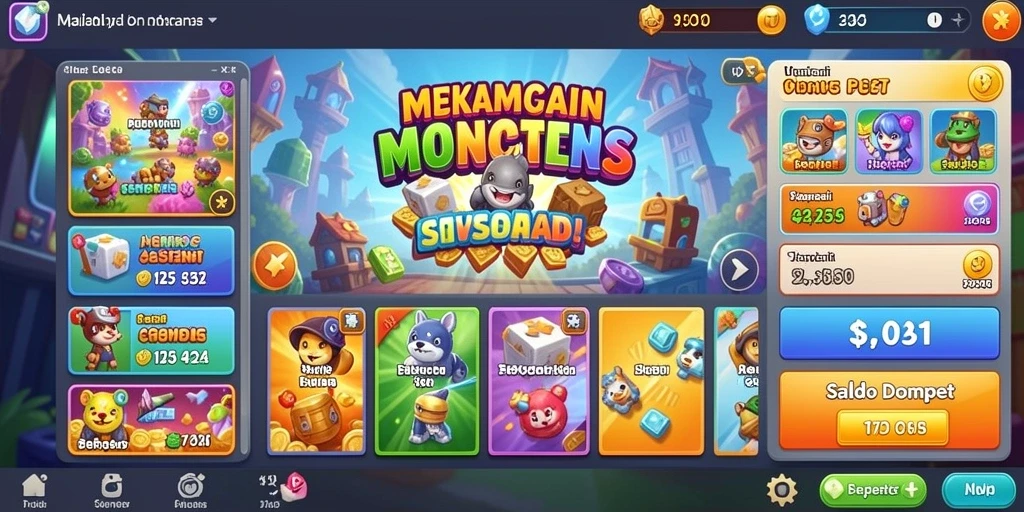 Tampilan antarmuka yang menarik dan user-friendly.