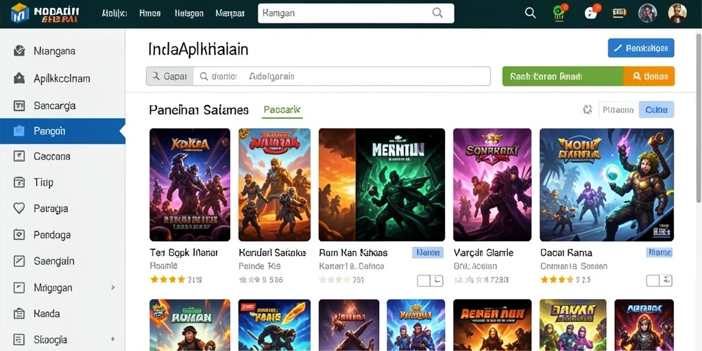 Tampilan antarmuka yang menarik dan mudah dinavigasi.