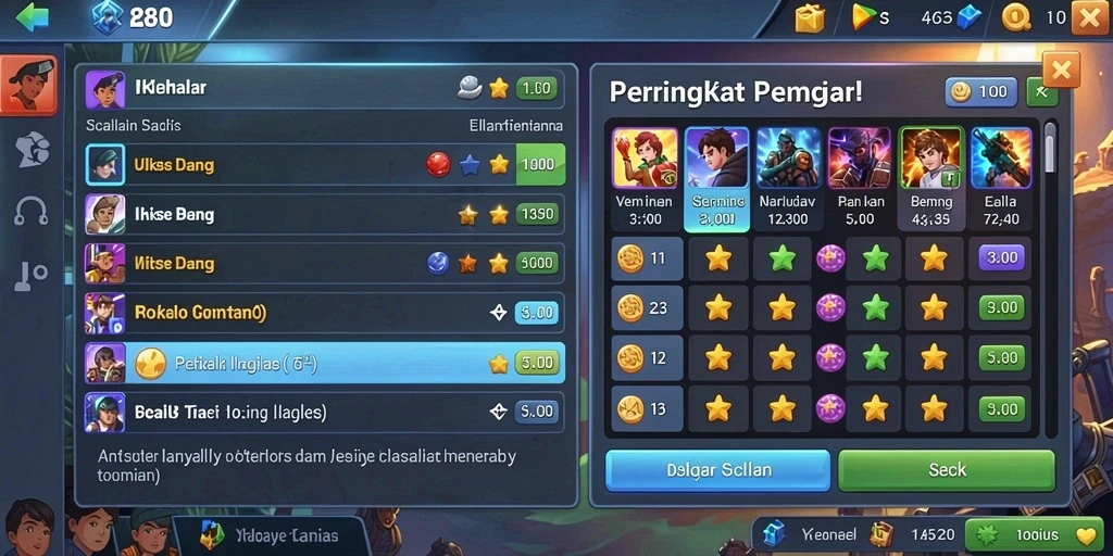 Tampilan antarmuka yang intuitif dan user-friendly.