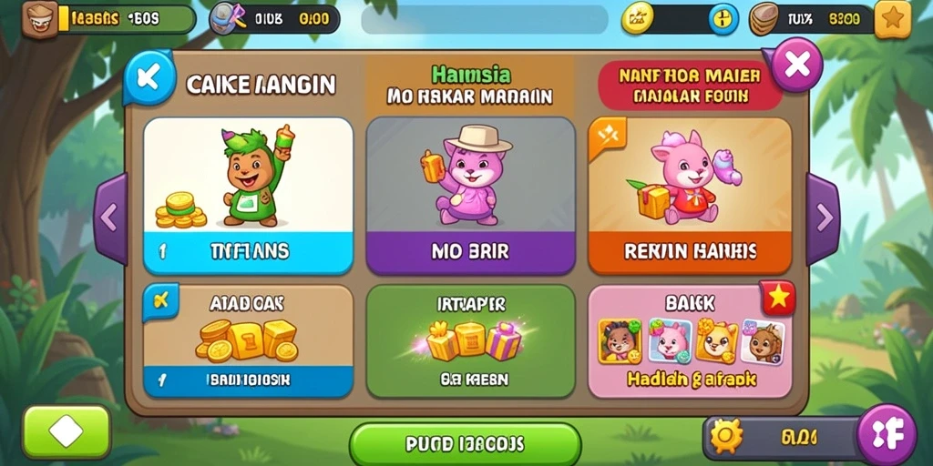 Tampilan antarmuka pengguna yang intuitif dan menarik.