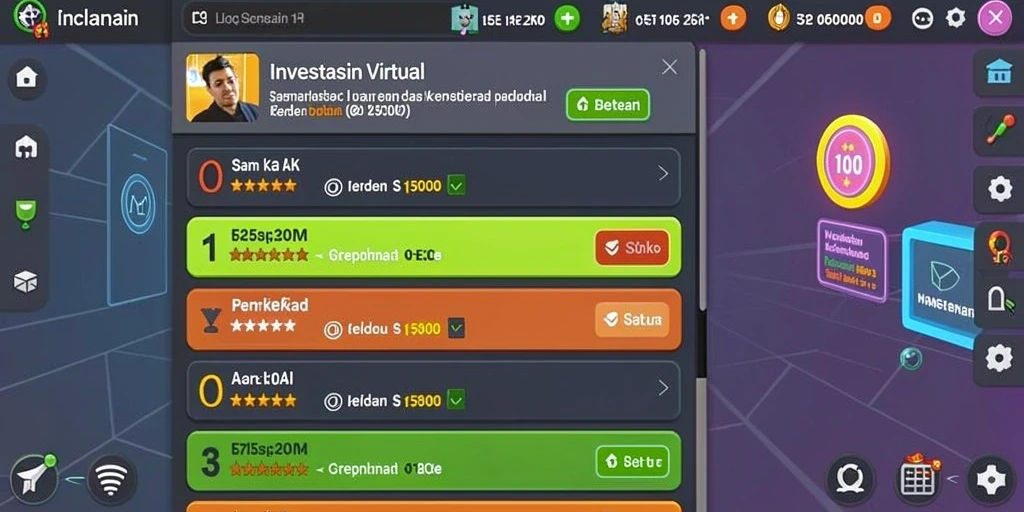 Tampilan antarmuka yang menarik dan user-friendly.