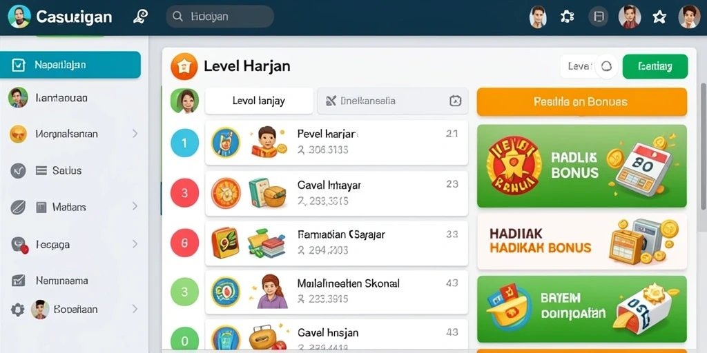 Tampilan antarmuka yang menarik dan mudah digunakan.