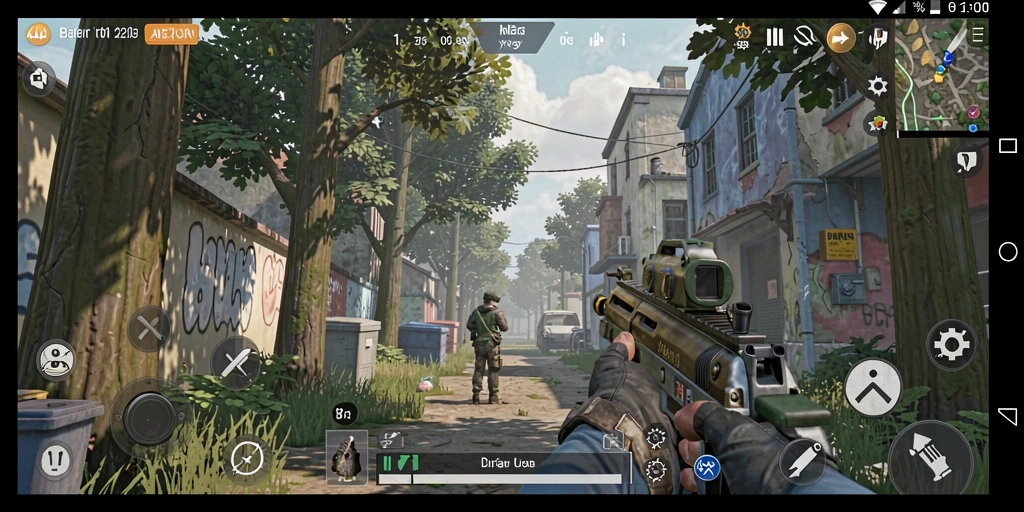 Tangkapan layar dari gameplay seru PGKING.