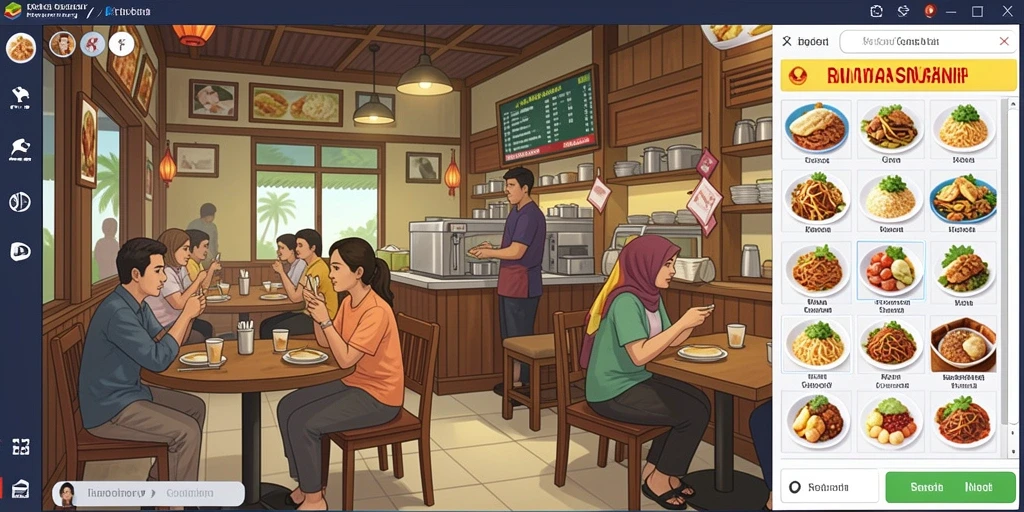 Tampilan antarmuka yang mudah dinavigasi.
