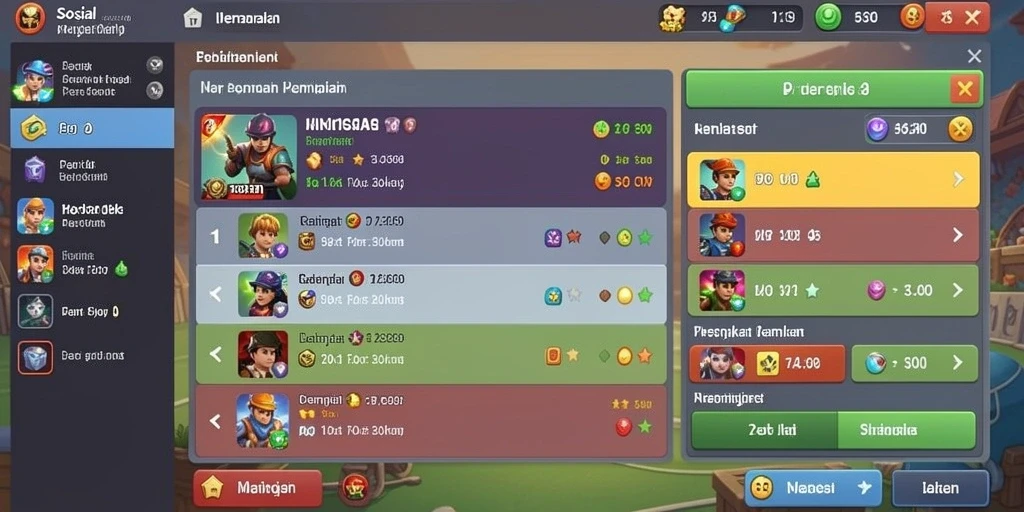 Tampilan utama yang menarik dan mudah dinavigasi.
