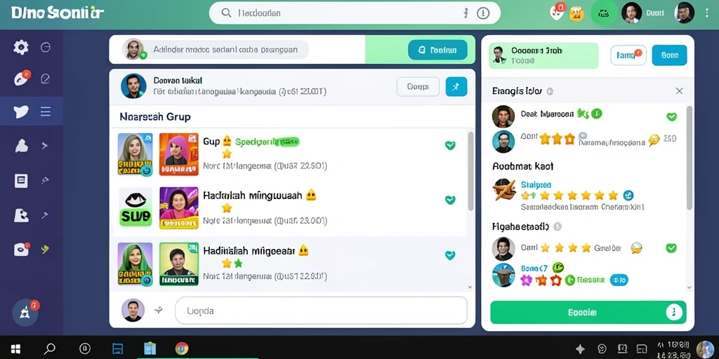 Tampilan antarmuka SABATOTO yang modern dan menarik.
