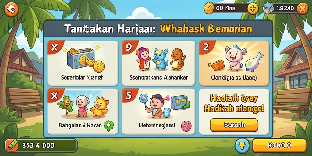 Tampilan awal aplikasi yang menarik dan intuitif.