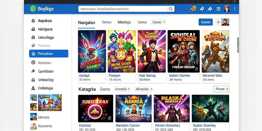 Tampilan antarmuka yang menarik dan mudah dinavigasi.