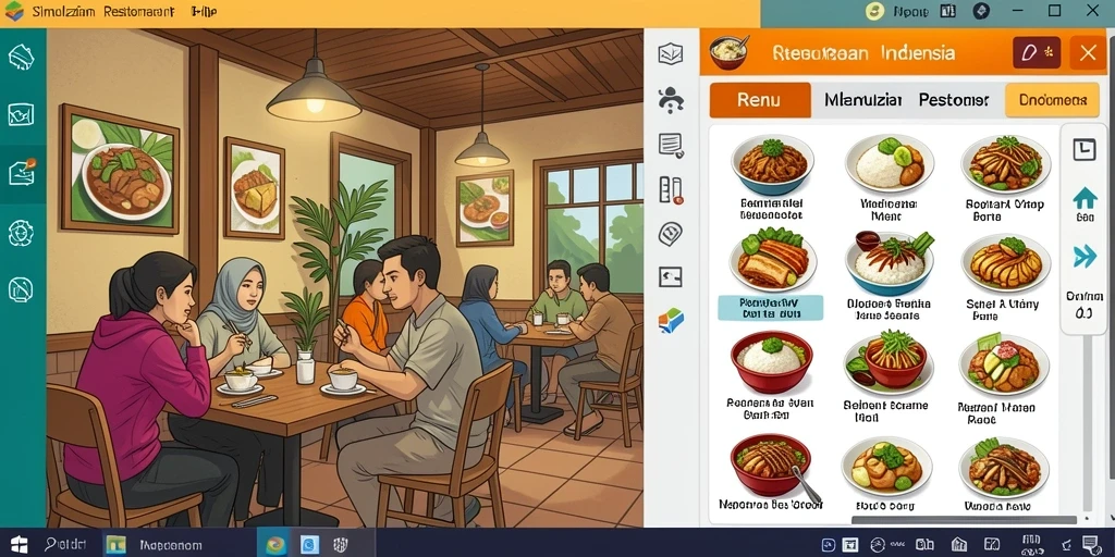 Tampilan grafis yang memukau dan penuh detail.
